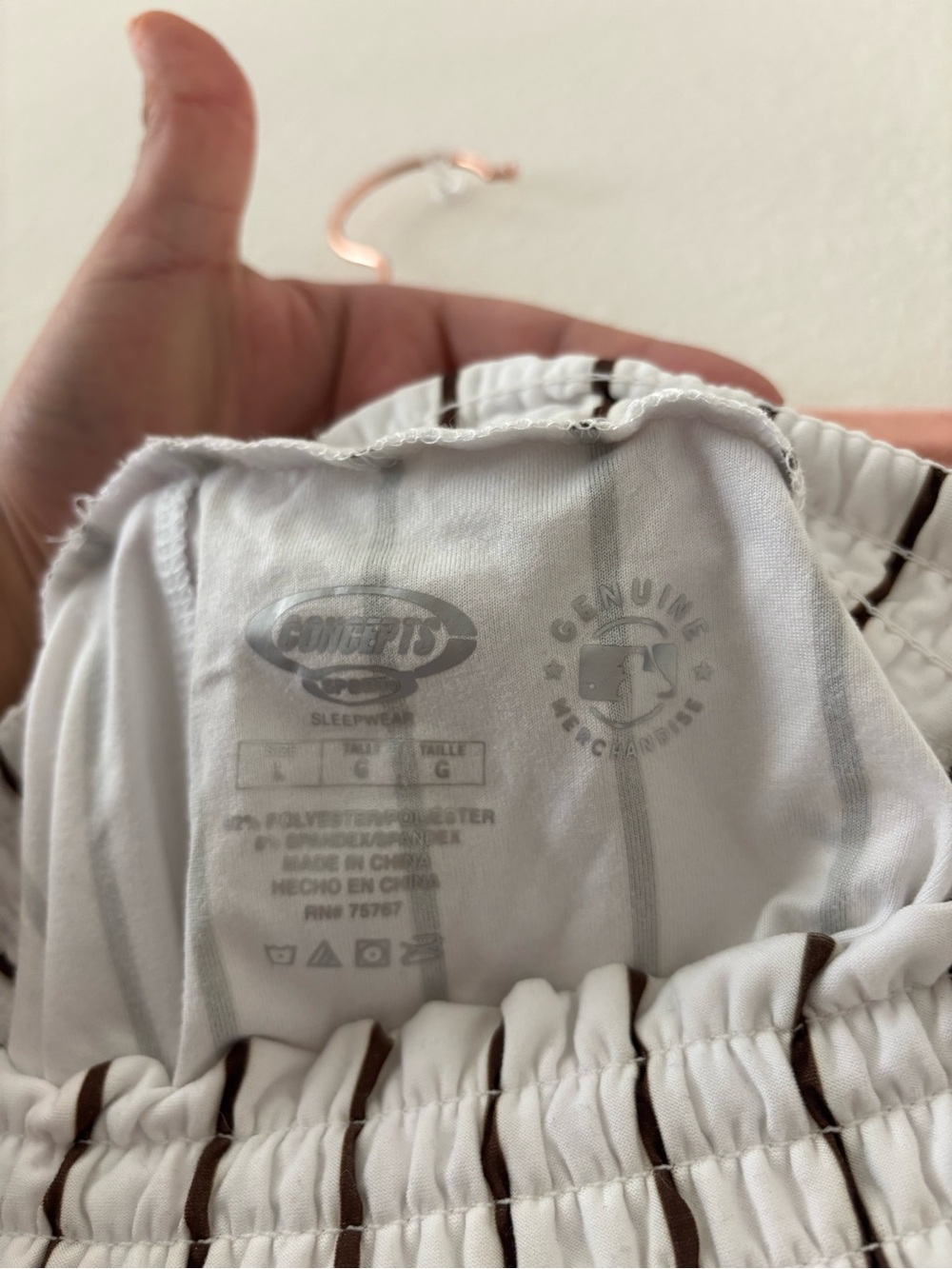 San Diego Padres Women’s Sleep Shorts - Picture 4 of 4